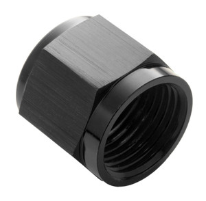 Proflow Aluminium Tube Nut AN10 For 5/8in. Tube, Black