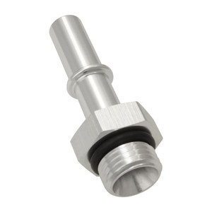 Proflow 3/8'' Fitting Male Quick Connect To -08AN O-Ring Male, Silver