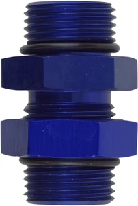 Proflow O-Ring Union Male -10AN To Male -08AN, Blue