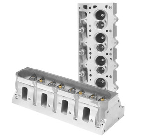 Proflow Cylinder Heads, LS3 SuperMax 273, Holden Commodore, Chev, Aluminium, Bare (6Bolt) , 70cc Chamber, 273cc, 15deg, Pair