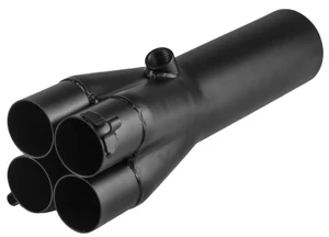 Proflow Exhaust Collector Slip On Steel Header 12in. x 2in. Primary To 3-1/2in.