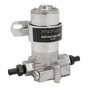 Proflow Fuel Pump, Electric, Rotor, Vane, Black, 140GPH, Cast Aluminium, 3/8 in. NPT, 14 PSI, Universal, Kit