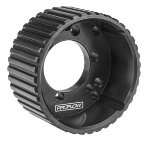 Proflow Gilmer Billet Crank Pulley Short, Black