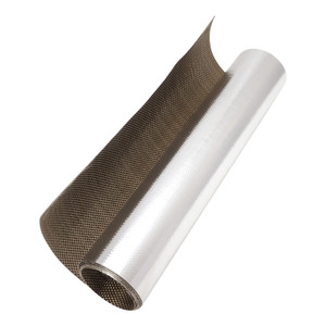 Proflow Heat Barrier, Aluminized Lava 1090 Degrees Celsius, 12 in × 50 in, 0.6mm Thick Mat