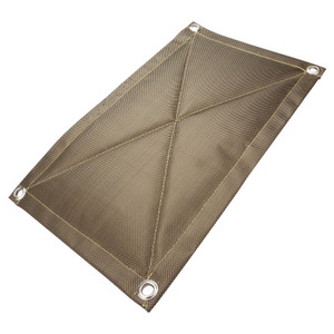 Proflow Heat Shield, Exhaust, 650 Degrees Celsius, Lava Rock, Natural, 14in. x 24in.
