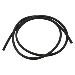 Proflow PET Flexible Sleeve, flame-retardant woven Black, 6 ft x 14mm ID