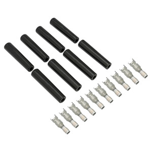 Proflow SuperMax Wire, Straight Spark Plug Boot and Terminal Kit, 8 Boots, 10 Terminals, Kit