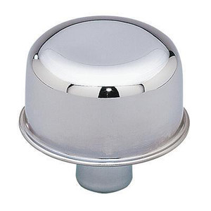 Proflow Push-In Breather Steel Chrome 2-3/4 in. Diameter with 1 inch Neck