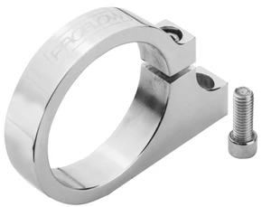 Proflow Overflow Tank Bracket, Aluminium, Fits 60mm. Diameter Tanks, Polished