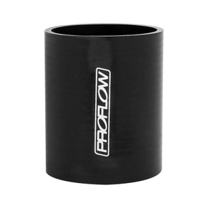 Proflow Hose Tubing Air intake, Silicone, Straight, 1.75in. Straight 3in. Length, Black