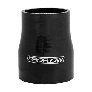 Proflow Hose Tubing Air intake, Silicone, Reducer, 60mm - 2.5in. Straight, Black