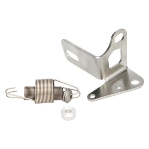 Proflow Throttle Cable Bracket, FiTech EFI, Stainless Steel, Polished, Each