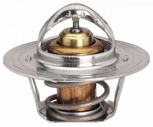 Proflow Thermostat, For Ford/Chev 180F Degree, High-Flow, Bypass Valve, Copper/Brass, Stainless Body, 54mm, Each