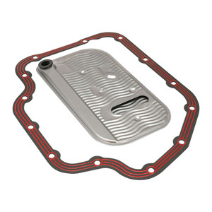 RTS Transmission Filter Service Kit, GM TH400, Filter, Pan Gasket, Silicone Bead w/Steel Core, LubeLocker Style, 1.25mm Thick, Kit