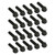 Street Pro Wheels Beadlock Ring Bolt & Washer Kit, 5/16''-18 Thread, 1.00'' UHL (25mm), 20 Pack