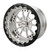 Street Pro 009 Series Forged Wheel, Rear Beadlock 15x8'' / 3.50'' Backspace (-25) / 5x4.50" Bolt Circle Ford, Polished