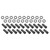 Wheel Lug Nut Kit, Black, Cragar, Weld, SST Open End Mag, Length, 1.91, 7/16, 1.380 inch Shank Set of 20