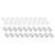 Wheel Lug Nut kit, Chrome Dome Medium Mag, Length 1.38, M12 x 1.5, 0.55 Shank Set of 20