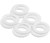 Proflow PTFE Washers Assortment Kit, -03AN To -16AN Pack 10Ea