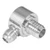 Proflow Brake Booster Check Valve, Aluminium, Clear Anodised, -06AN, Hose end