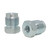 Proflow Brake Hard Line Tube Nut 9/16''-20 Steel, for 3/16 Pipe, Qty 2