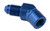 Proflow Female Adaptor 45 Degree Adaptor 1/8in. NPT To Male -04AN, Blue