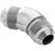 Proflow 45 Degree Union Flare Adaptor Fitting -04AN, Polished