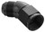 Proflow 45 Degree Full Flow Adaptor Male To Female -06AN, Black