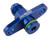 Proflow Fuel Rail Adaptor Fitting Aluminium 16mm To -06AN For Mitsubishi