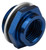 Proflow Fitting, Fuel Adaptor Holley 7/8-20AN To 5/8-18 Convex Seat, Blue, 2Pc