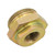 Proflow OE, Female Inverted Flare, Gold, Holley 26-28, Fuel Bowl Nut, Steel 7/8''-20 x 7/16''-24, Each