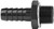 Proflow Fitting Adaptor Male M12 x 1.50mm To 8mm Barb, Black