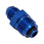 Proflow Power Steering Bump Tube Adaptor Fitting M14 x 1.50 To -06AN, Blue
