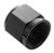 Proflow Aluminium Tube Nut AN8 For 1/2in. Tube, Black