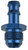 Proflow Fitting, 1/2in. Male Barb To -08AN Adaptor, Blue