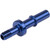 Proflow 3/8in. Fitting Male Quick Release To 8mm Barb, Blue