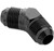 Proflow Male Flare Union Adaptor -12AN 45 Degree Union, Black