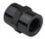 Proflow Fitting Female Coupler 1in. NPT, Black