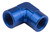 Proflow 90 Degree Coupler Female - Female Elbow 3/8in. NPT, Blue