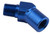 Proflow 45 Degree Coupler Female - Male Elbow 3/8in. NPT, Blue