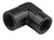 Proflow 90 Degree Coupler Female - Female Elbow 1/2in. NPT, Black