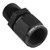 Proflow Female Adaptor -08AN Straight Swivel To 3/8in. NPT, Black