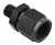 Proflow Female Adaptor -08AN Straight Swivel To M14 x 1.50mm, Black