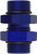 Proflow O-Ring Union Male -16AN To Male -12AN, Blue