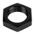 Proflow Aluminium Bulkhead AN Nut -06AN, Black