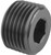 Proflow Fitting Aluminium Socket Plug 1/4in. NPT, Black