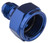 Proflow Female Adaptor -12AN To -08AN Male Reducer, Blue