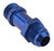 Proflow Male Extension Adaptor -06AN To Male 06AN O-Ring Thread, Blue