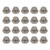 Proflow Fitting Oxy Sensor Bung Stainless Steel M18x1.5, Bulk Pack 20pc