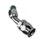 Proflow Hose End Air Conditioning 304 Stainless 45 Degree Female O-Ring Pilot -06, Chrome